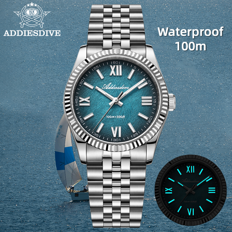 Moments Watches & Jewelry Burlington Reviews - ADDIESDIVE Men's VH31 Quartz Moment Watch