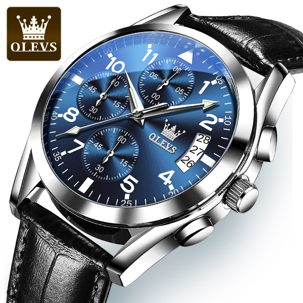 Jewelry Inspired Watches - OLEVS 2878 Luxury Men's Watches Waterproof