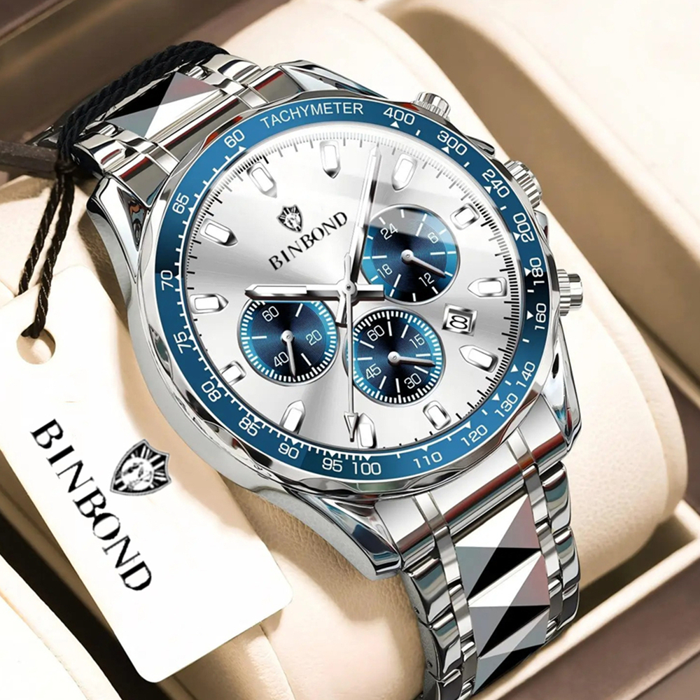 Jewelry Inspired Watches - Sports New Men Chornograph Watch For