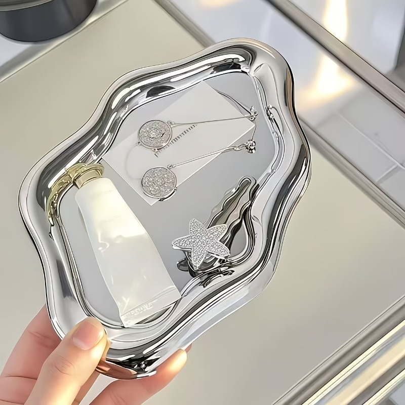 Jewelry Stores With Watches - Jewelry Tray, Elegant Cloud Hexagon Design,