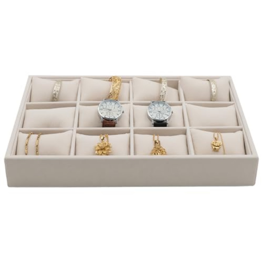 Jewelry Watches Box - Jewelry Watch Tray, Velvet Watch Jewelry