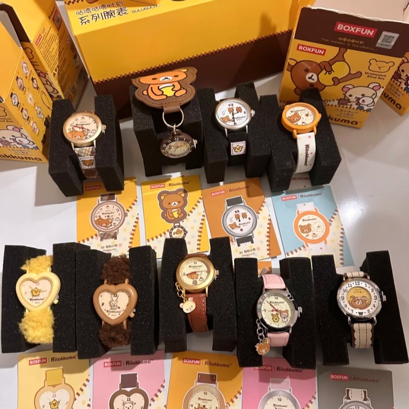 Moments Watches & Jewelry Burlington Reviews - Original In-Stock Maihe BOXFUN Rilakkuma Gurguruguru