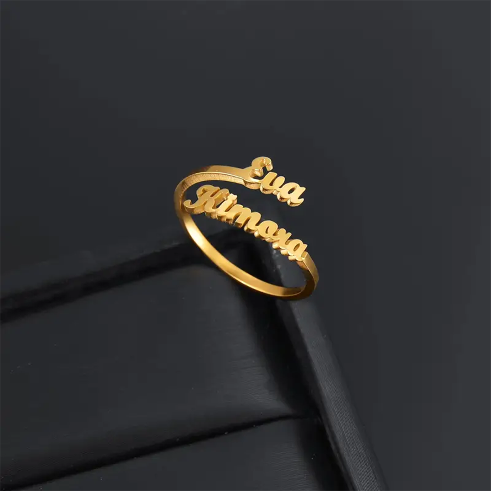 Custom Multiple Names Rings Fo - огляд і ціна Statement Cocktail Ring