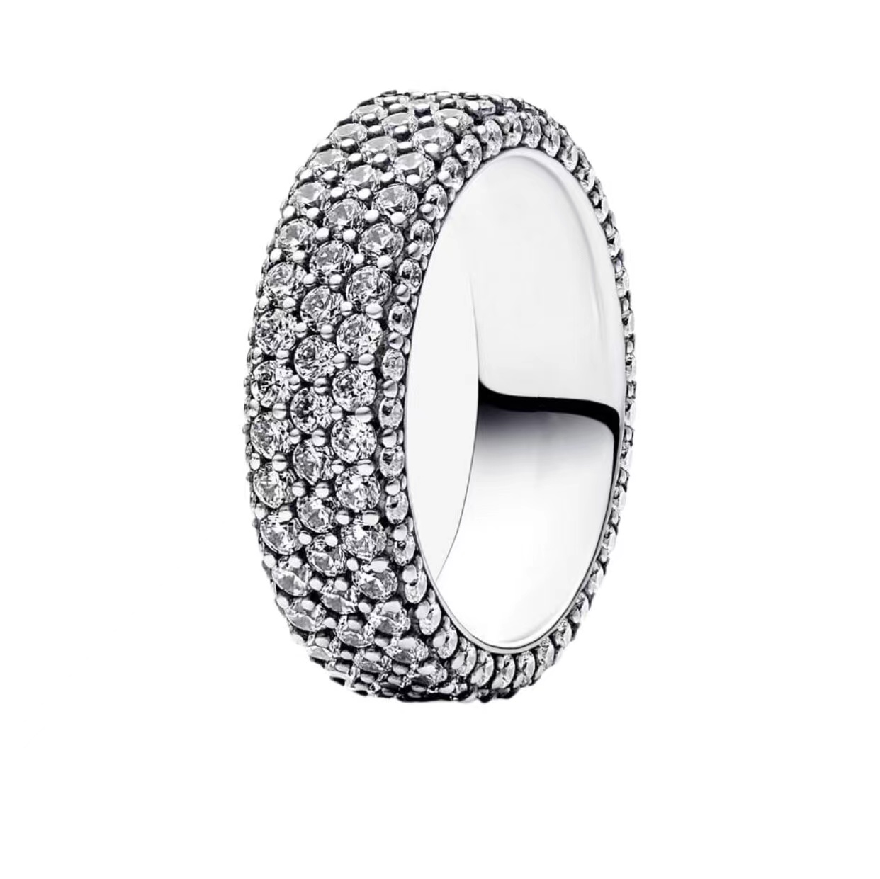 Dazzling all zirconia 100% 925 - огляд і ціна Statement Cocktail Ring
