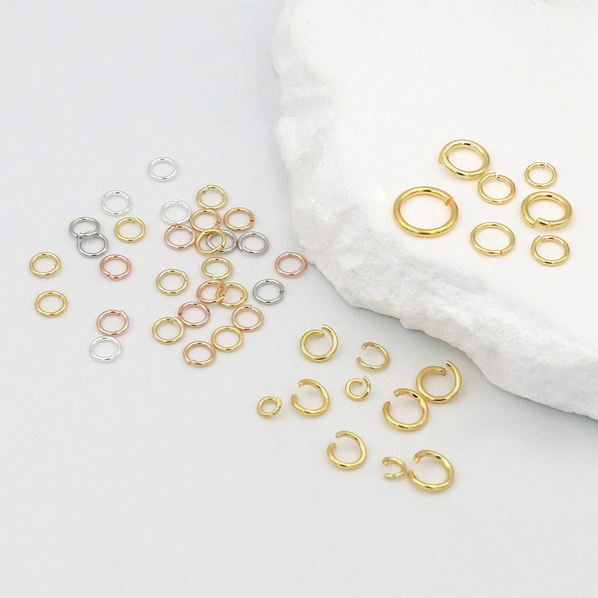 50-100 pcs/lot 3-10mm 925 Silv - огляд і ціна Sterling Silver Ring