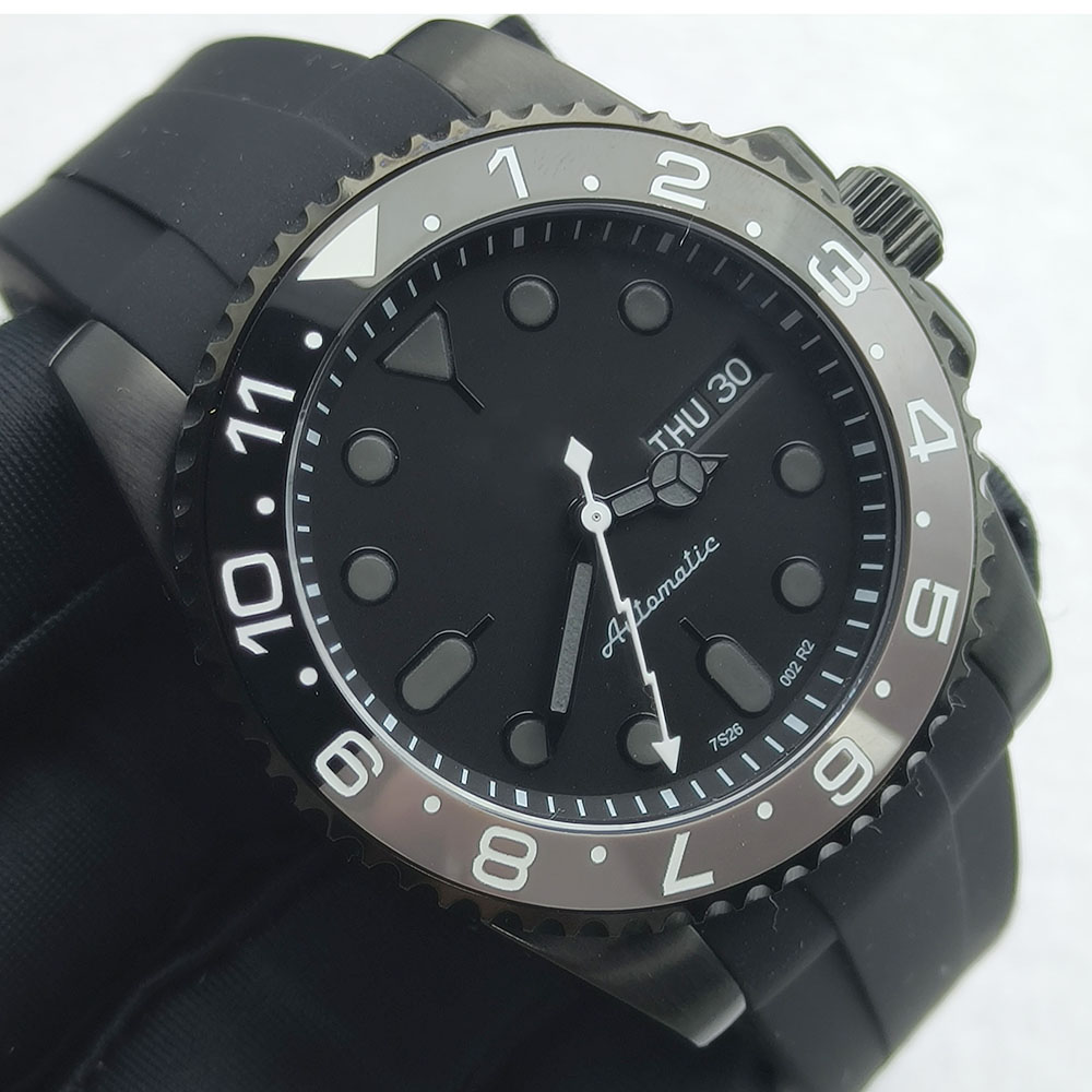 40MM NH36 Watch Black Men's St - огляд і ціна Jewellery Watches