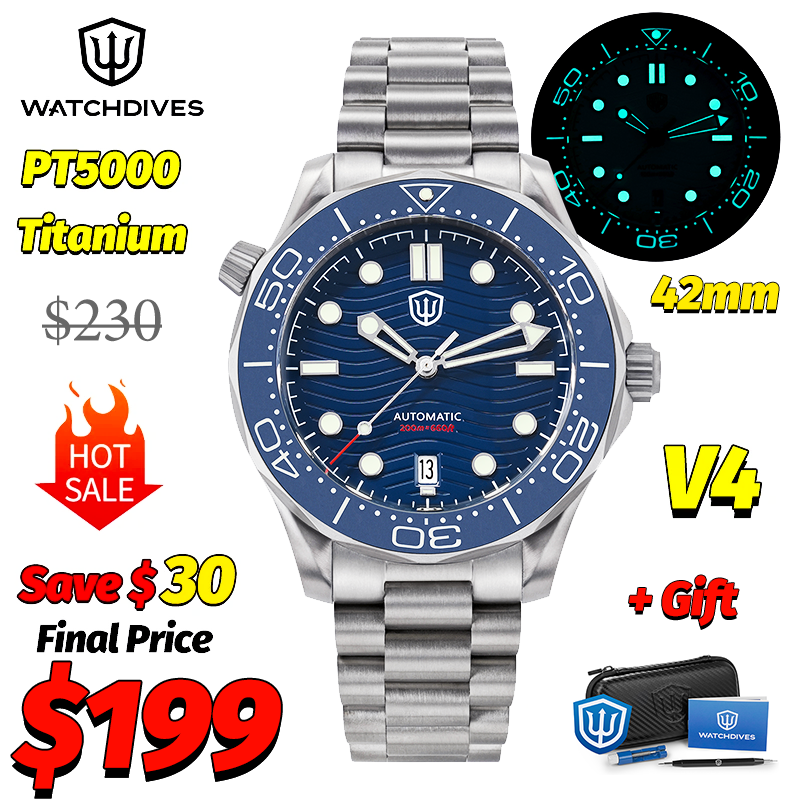 Watchdives WD007 V4 007 NTTD M - огляд і ціна Jewellery Watches