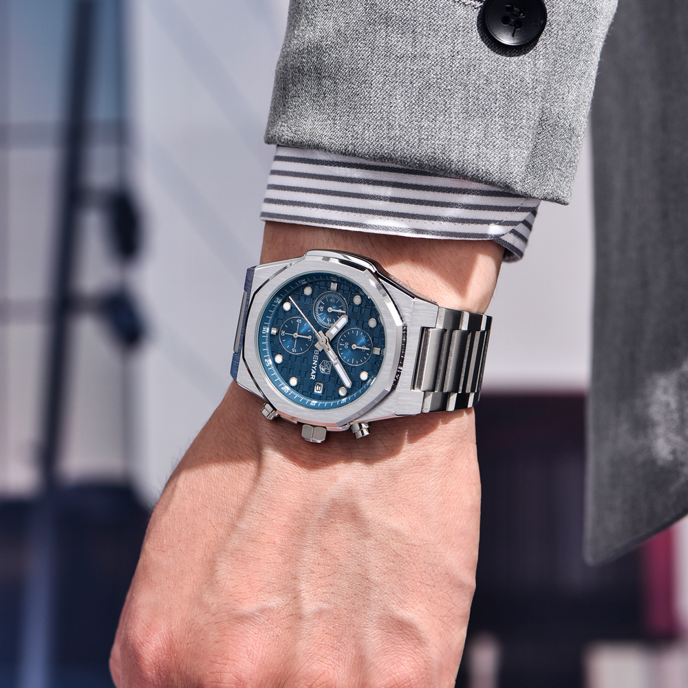 2025 New BENYAR Men's Watches  - огляд і ціна Jewelry Style Watches