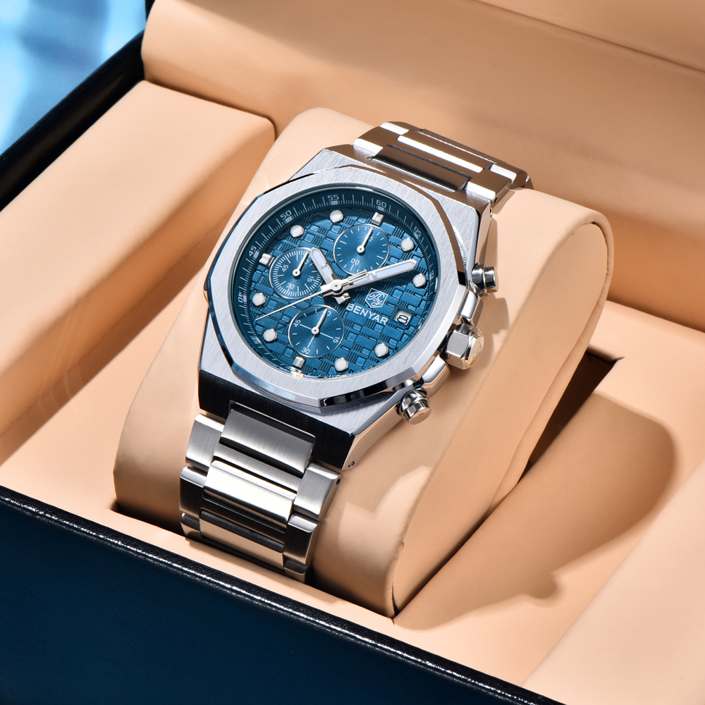 2025 New BENYAR Men's Watches  - огляд і ціна Jewelry Style Watches