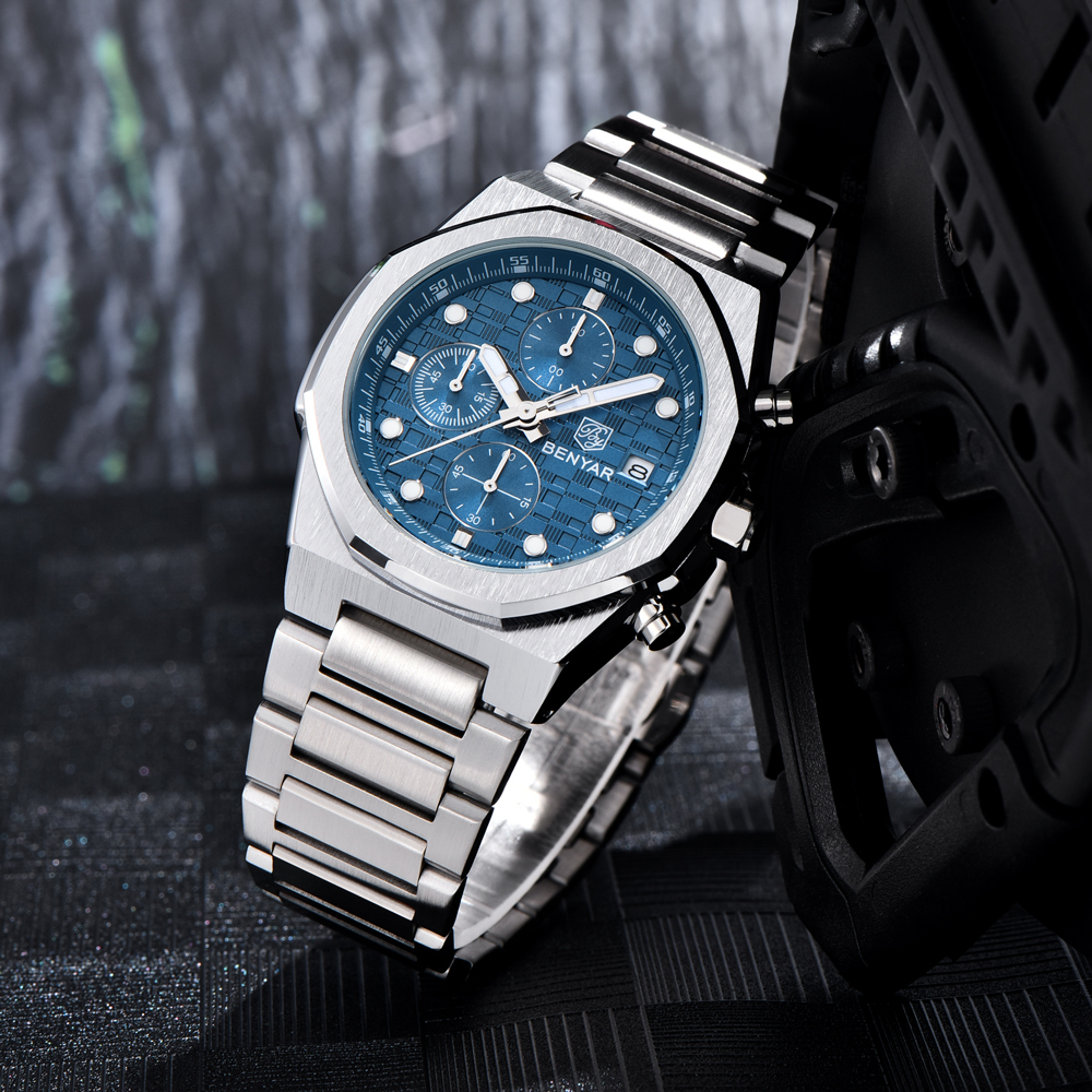 2025 New BENYAR Men's Watches  - огляд і ціна Jewelry Style Watches