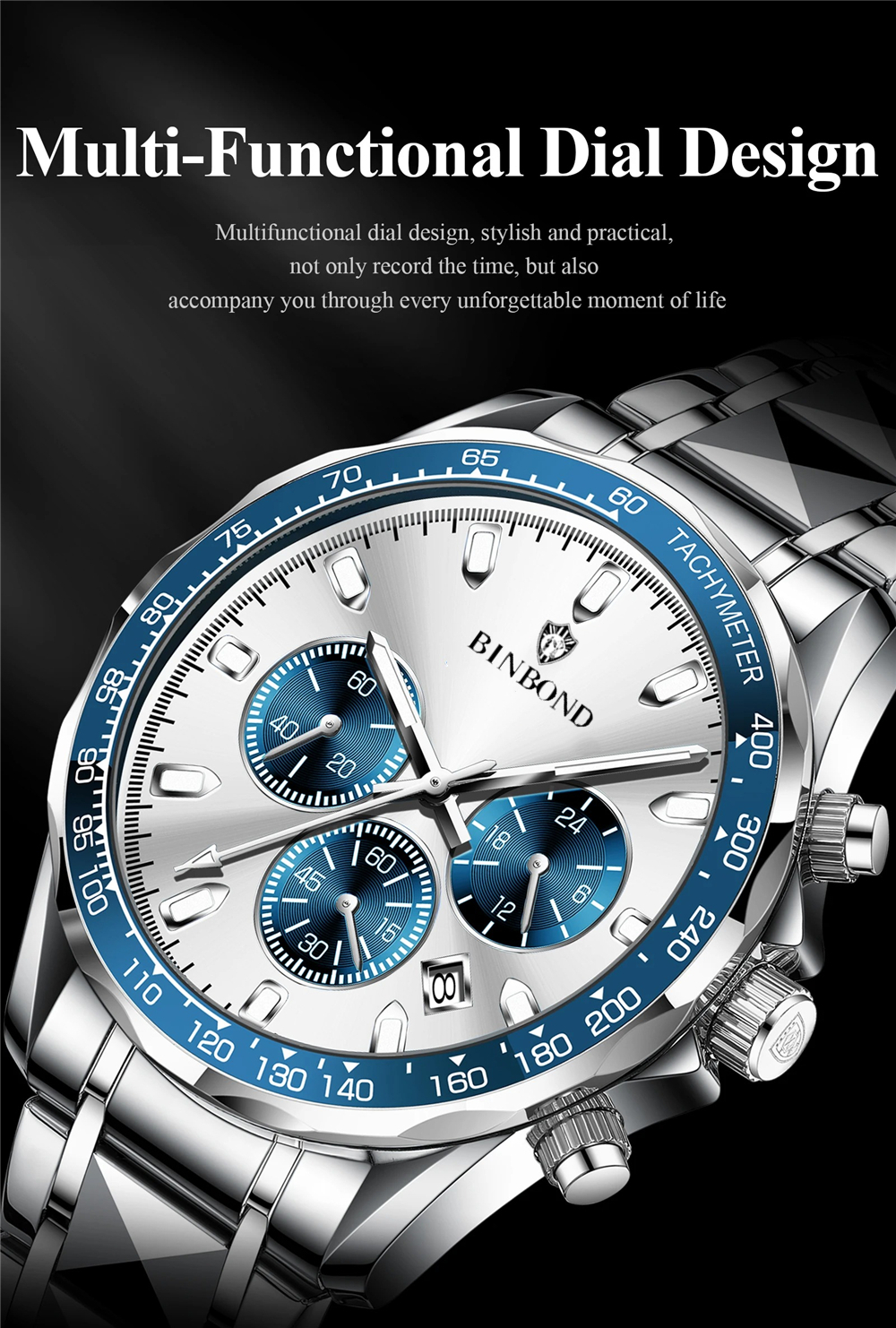 Sports New Men Chornograph Wat - огляд і ціна Jewelry Inspired Watches