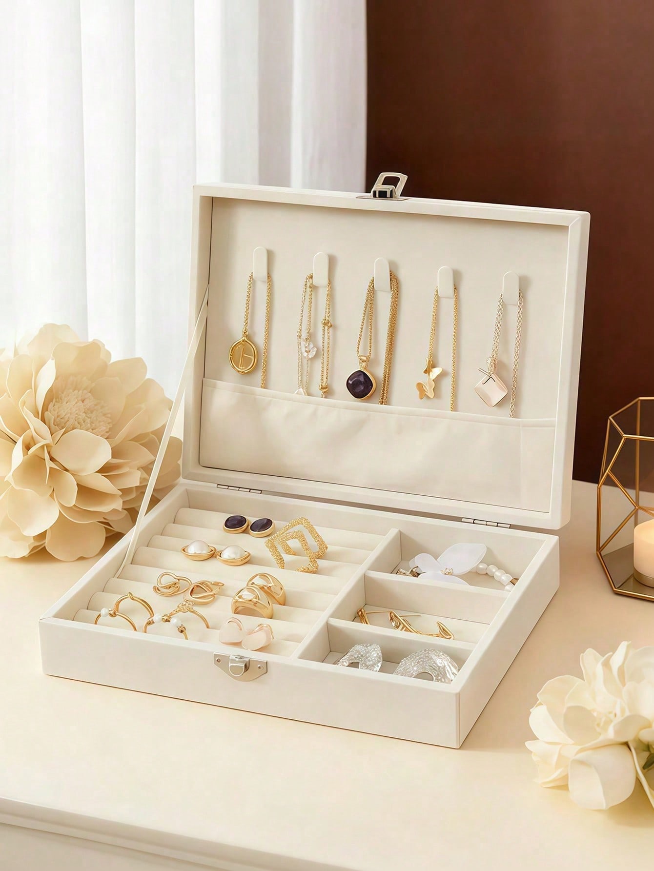 1pc Jewelry Storage Box, Large - огляд і ціна Jewelry Stores With Watches