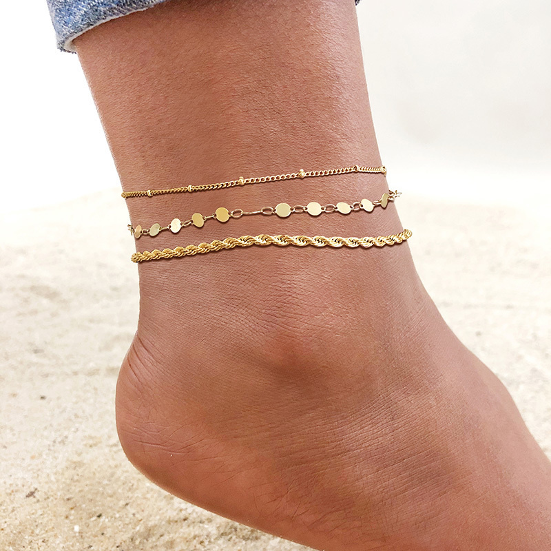 Ladies gold anklet, summer vac - огляд і ціна Jc Jewelry & Watches