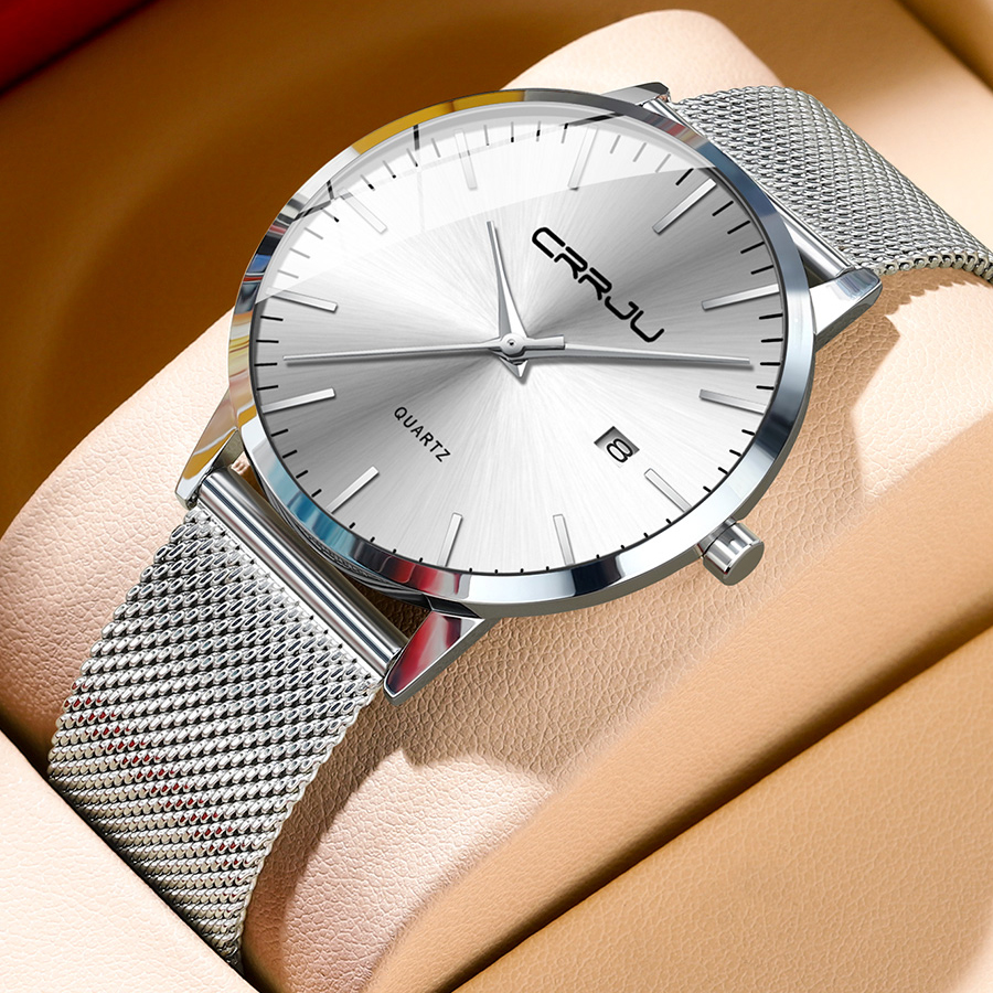CRRJU New Fashion Mens Watches - огляд і ціна Jewelry Inspired Watches
