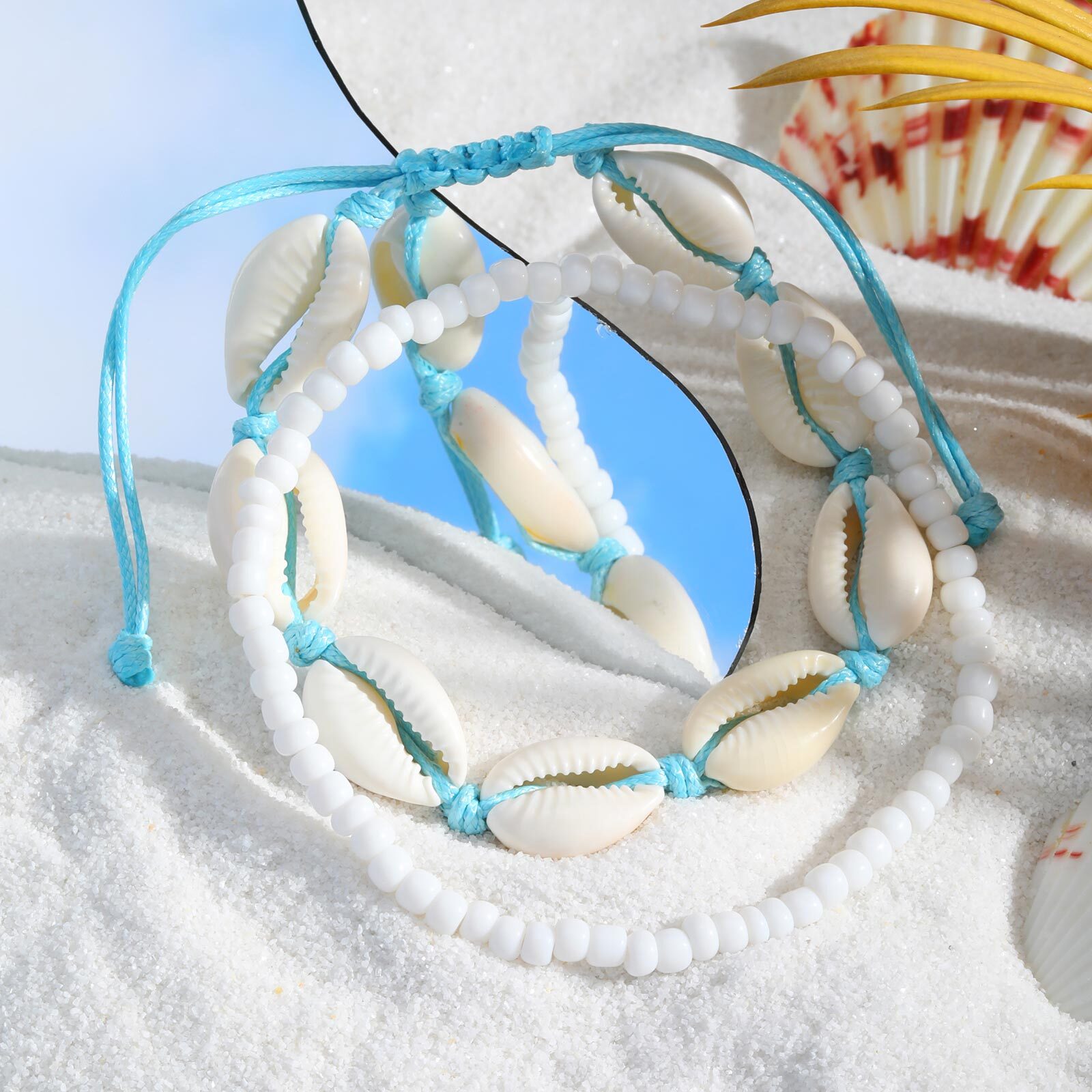 Cowrie Shell Ankle Bracelet fo - огляд і ціна Jc Jewelry & Watches