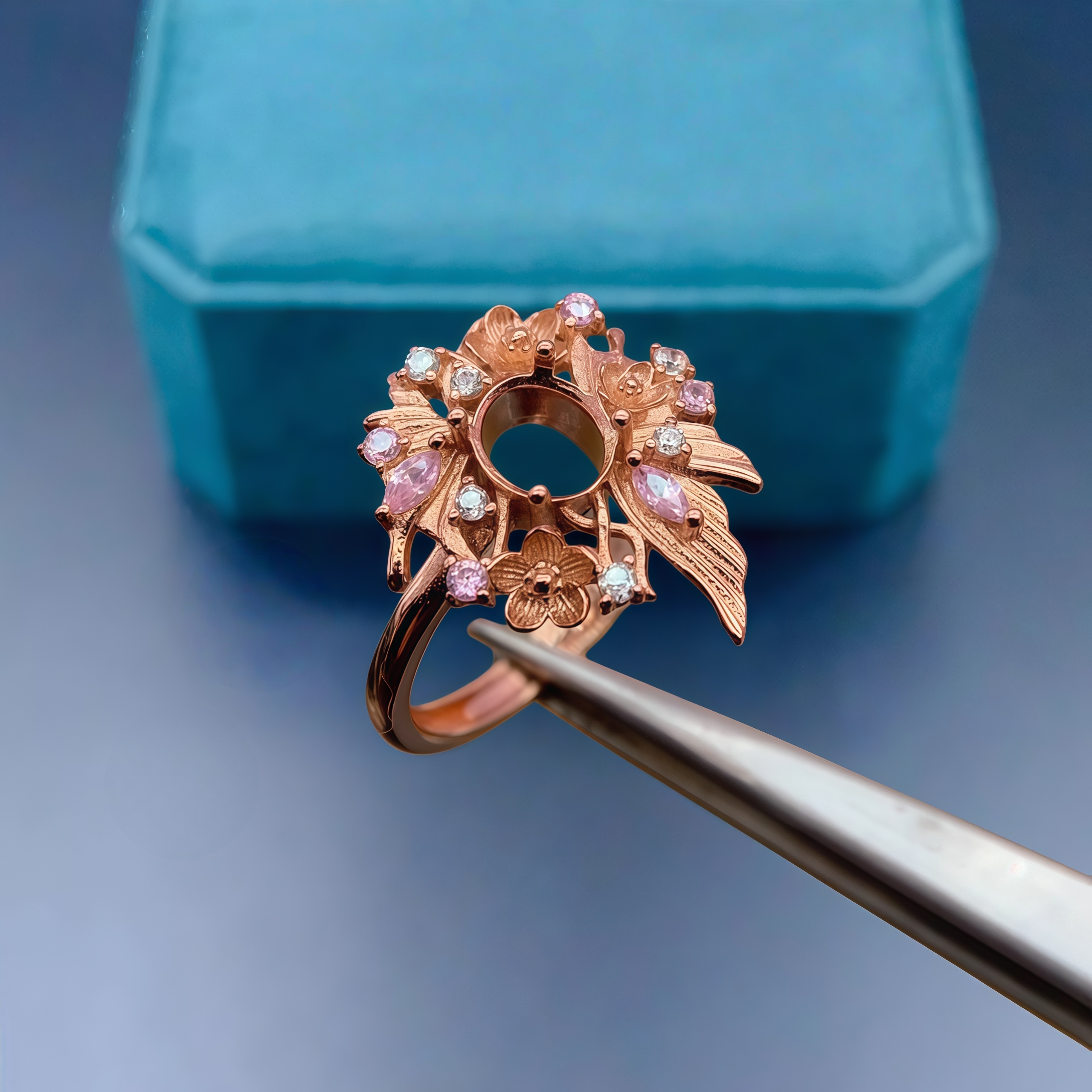 Fashion DIY Empty Ring Holder  - огляд і ціна Sterling Silver Ring