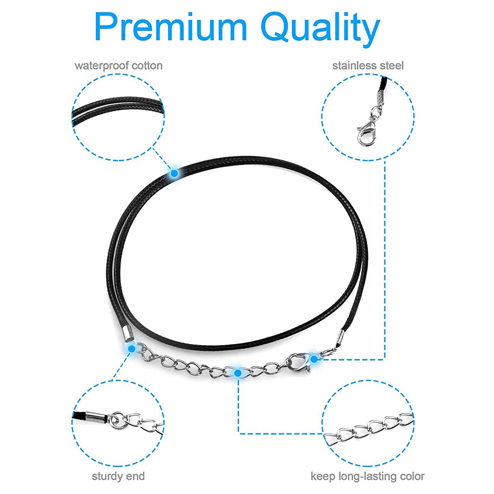 ABQR 24PCS Cord Necklace, 20 i - огляд і ціна Jewelry & Watches Bench