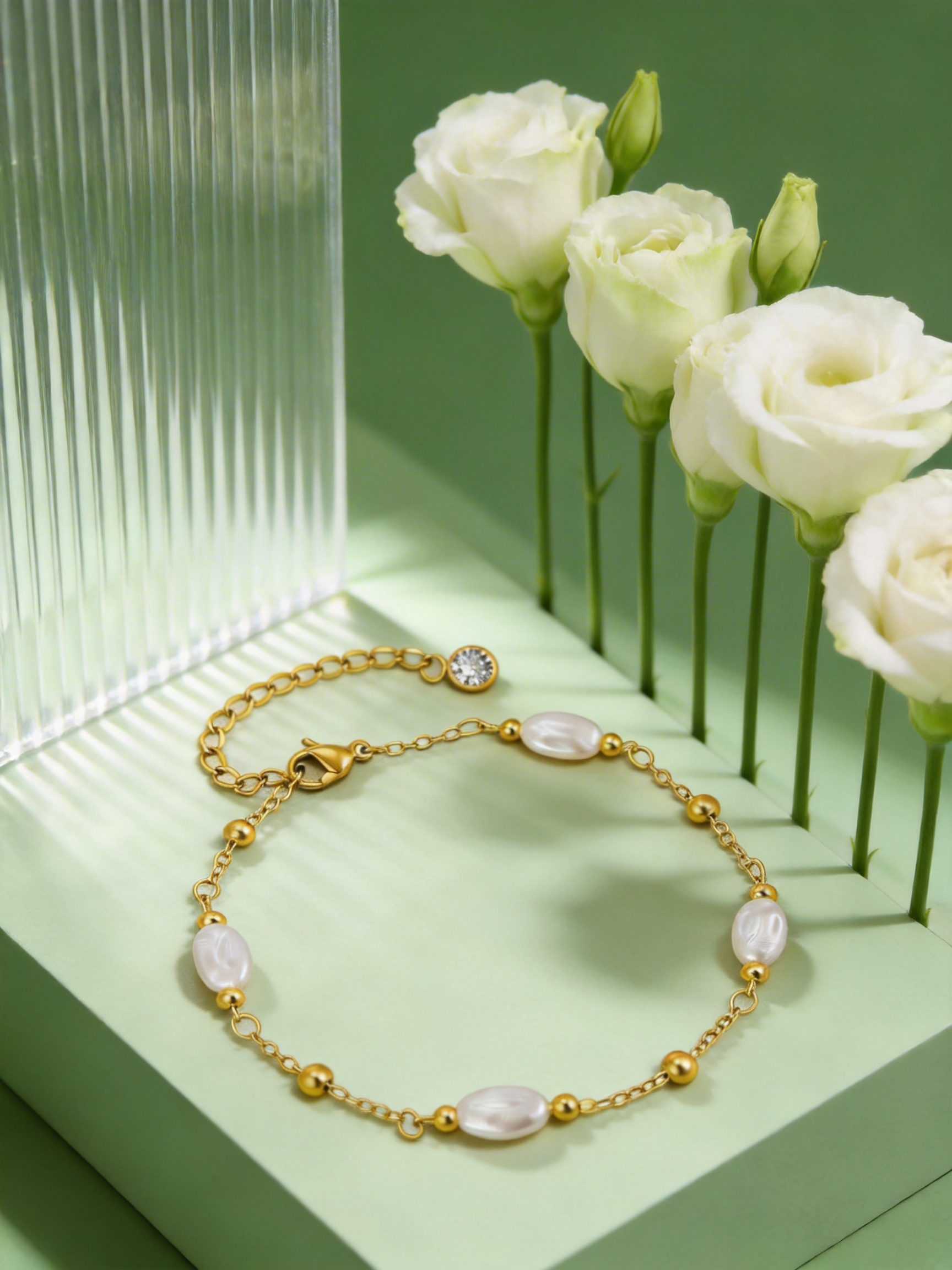 Elegant Imitation Pearl Anklet - огляд і ціна Jc Jewelry & Watches