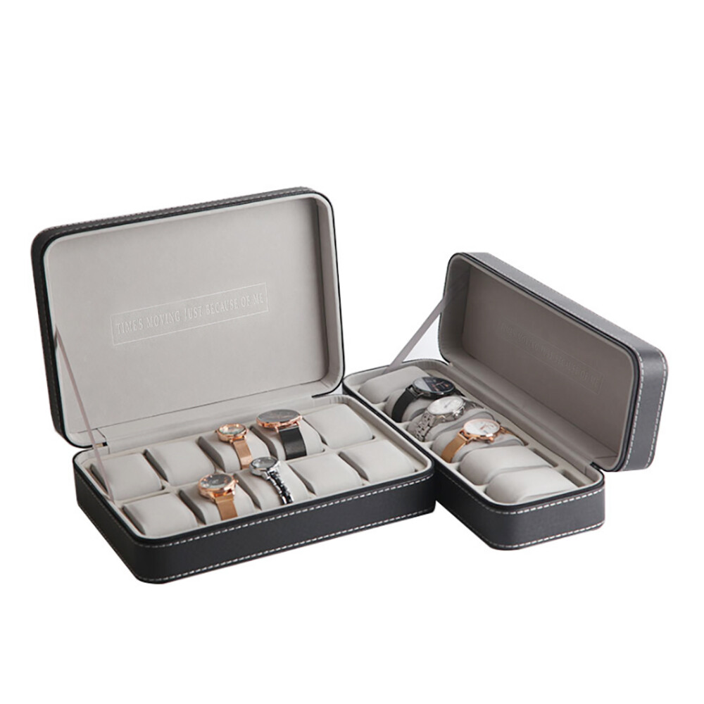 Bymaocar Portable 6 Slot Zippe - огляд і ціна Jewelry Watches Box