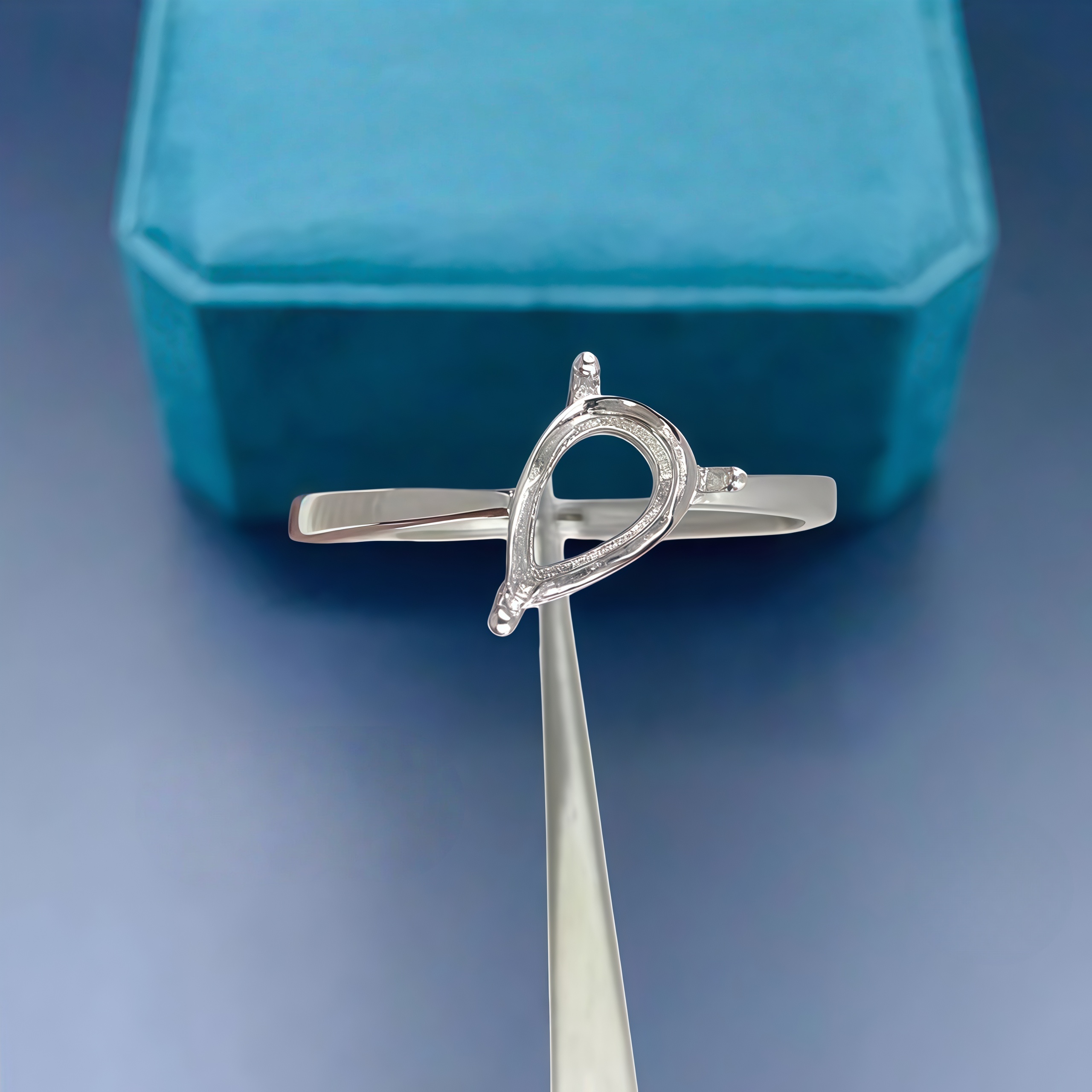 Fashion DIY Ring Empty Holder  - огляд і ціна Sterling Silver Ring