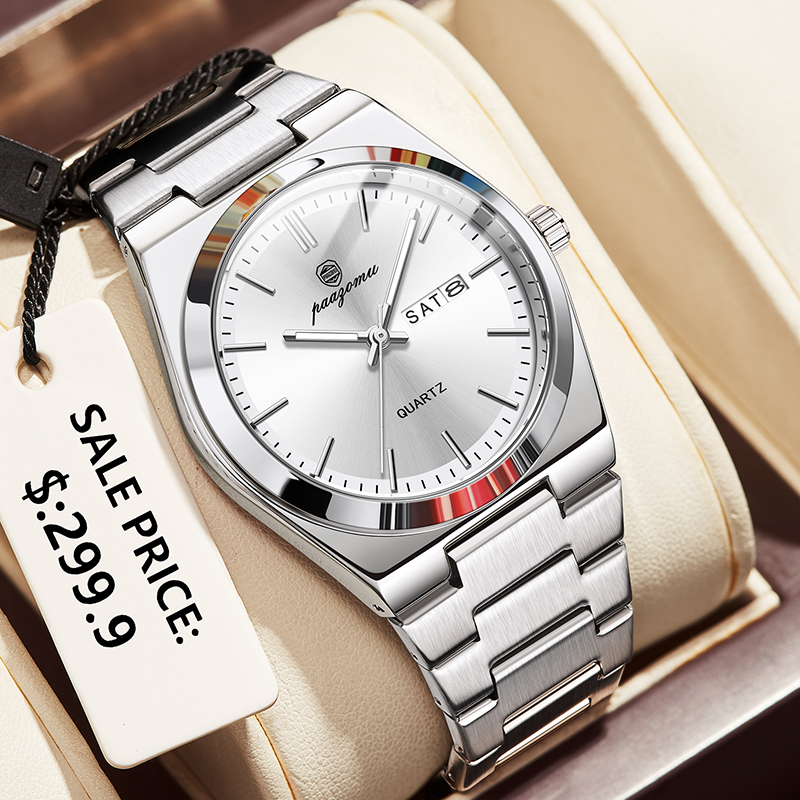 PAAZOMU Fashion Luxury Man Wri - огляд і ціна Jewelry Style Watches