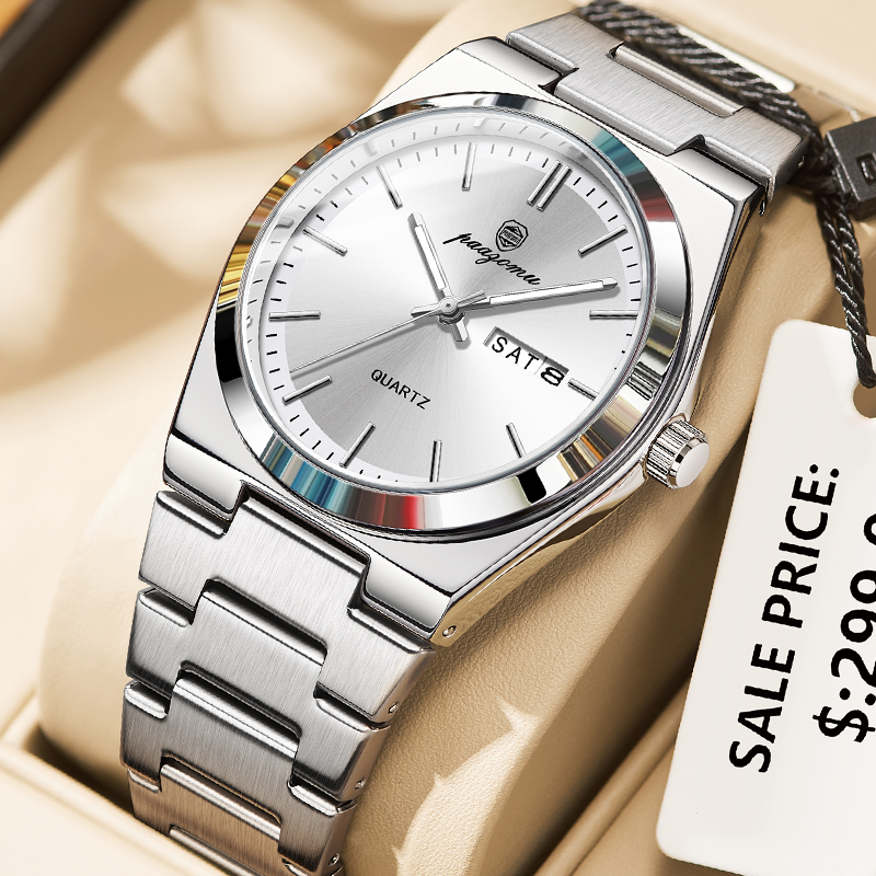 PAAZOMU Fashion Luxury Man Wri - огляд і ціна Jewelry Style Watches