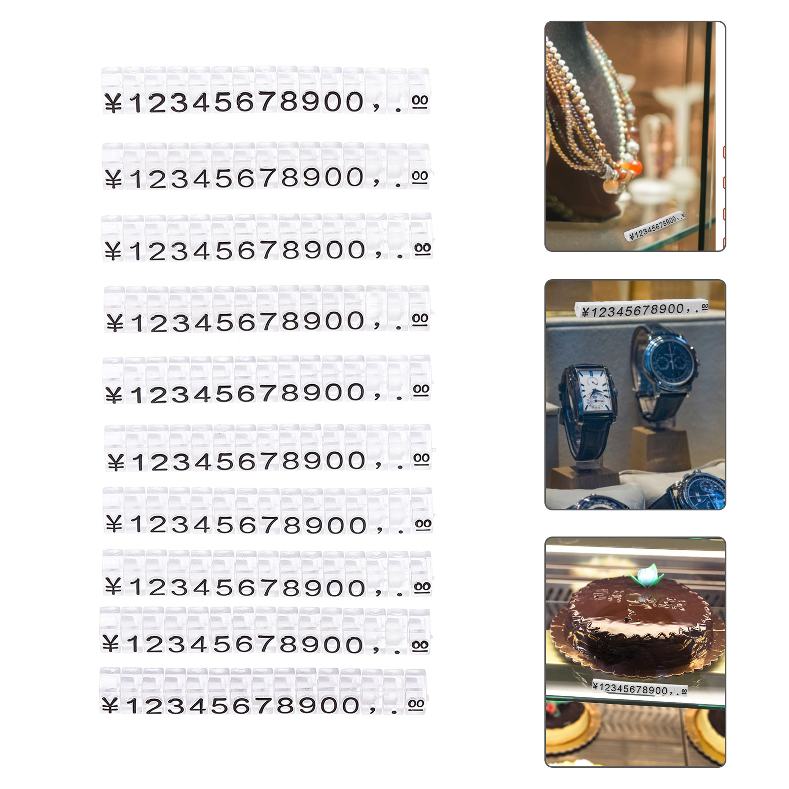 10Pcs Premium Plastic Jewelry  - огляд і ціна Jewelry Stores With Watches