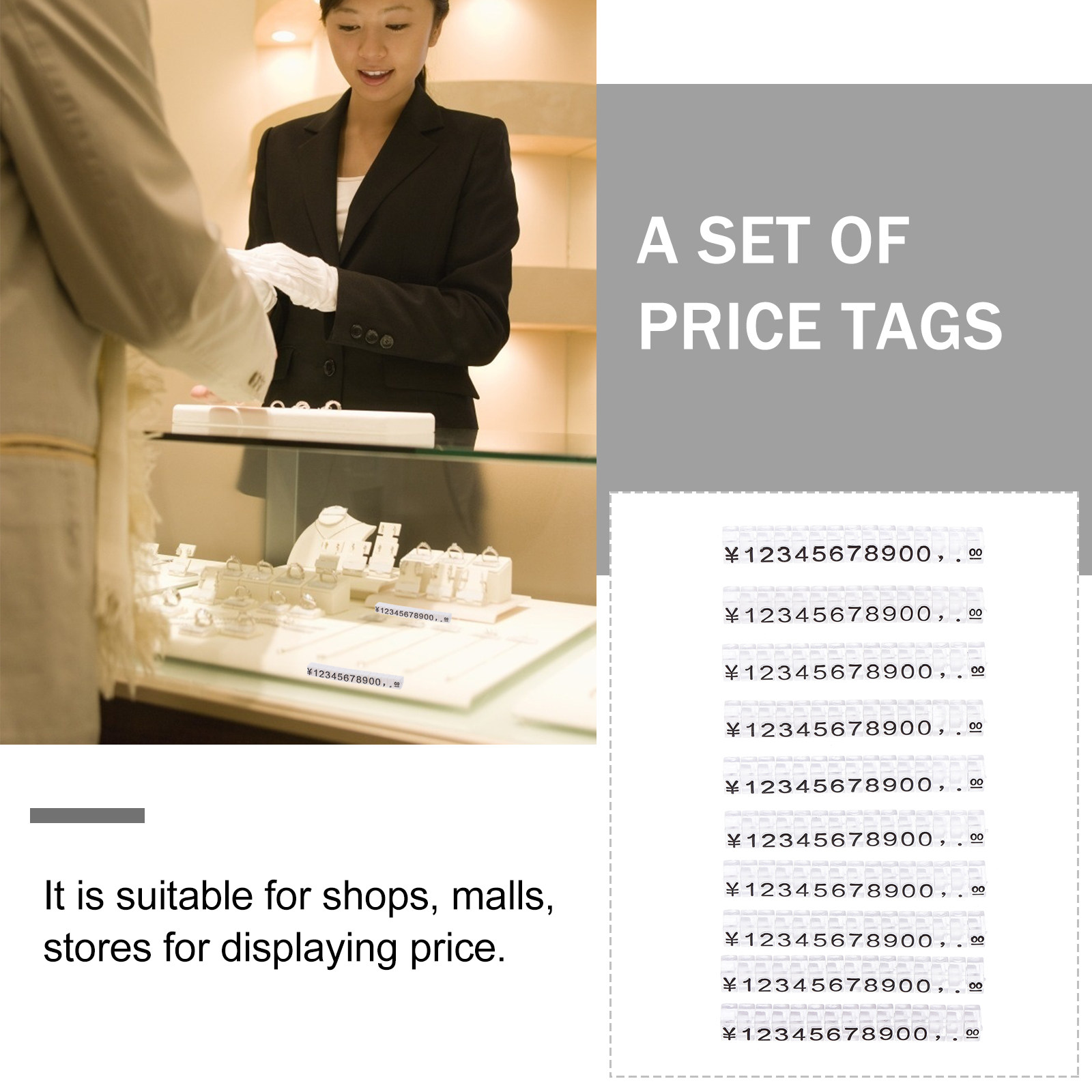 10Pcs Premium Plastic Jewelry  - огляд і ціна Jewelry Stores With Watches