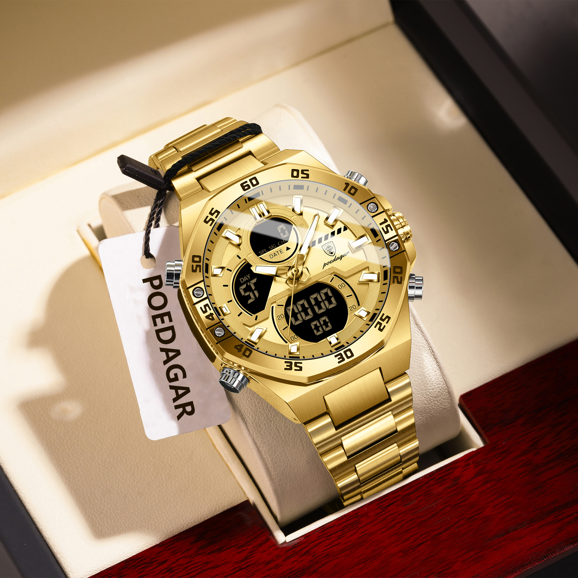 POEDAGAR Sport Men Watch LED W - огляд і ціна Jewellery Watches