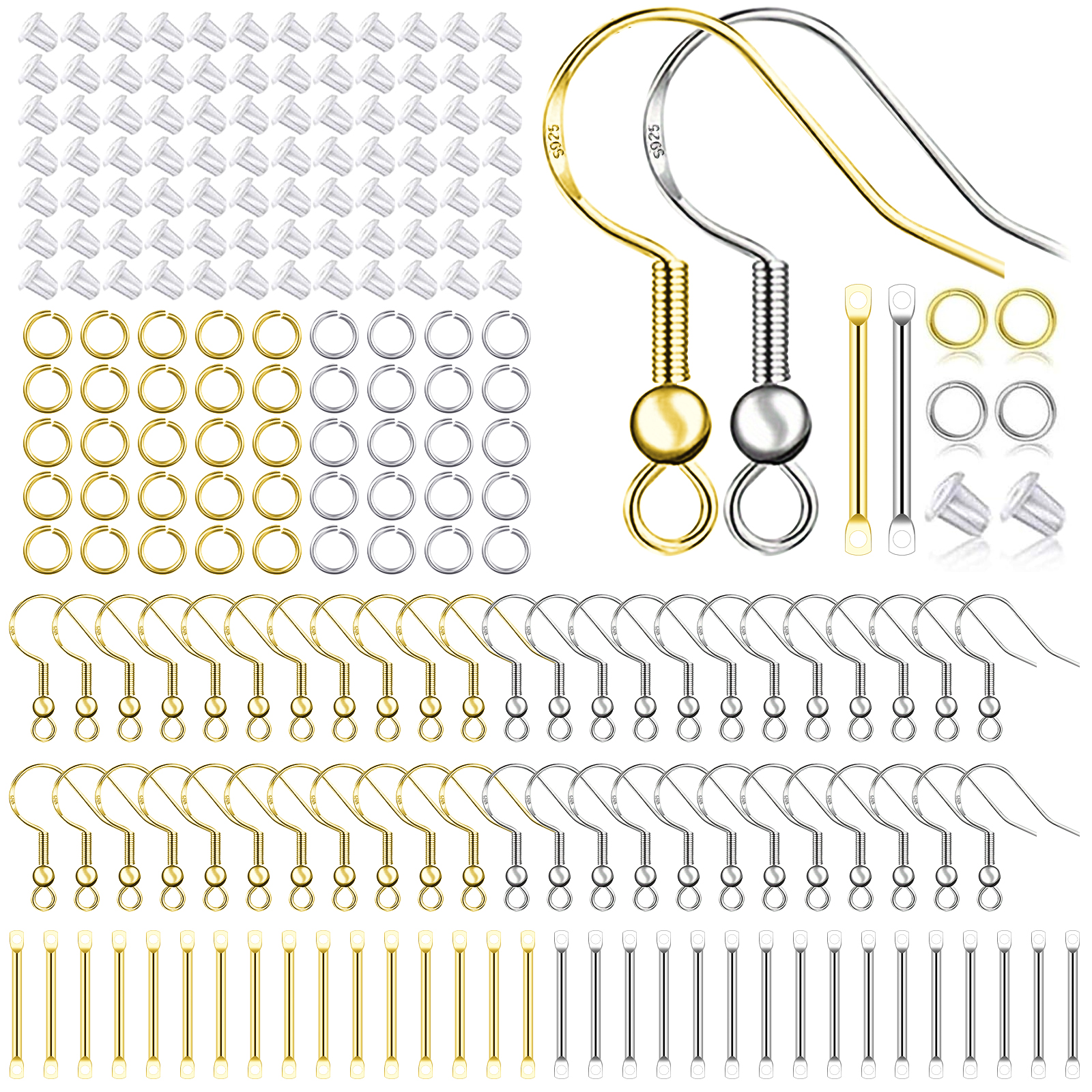925 Silver/Gold Plated Earring - огляд і ціна Sterling Silver Ring