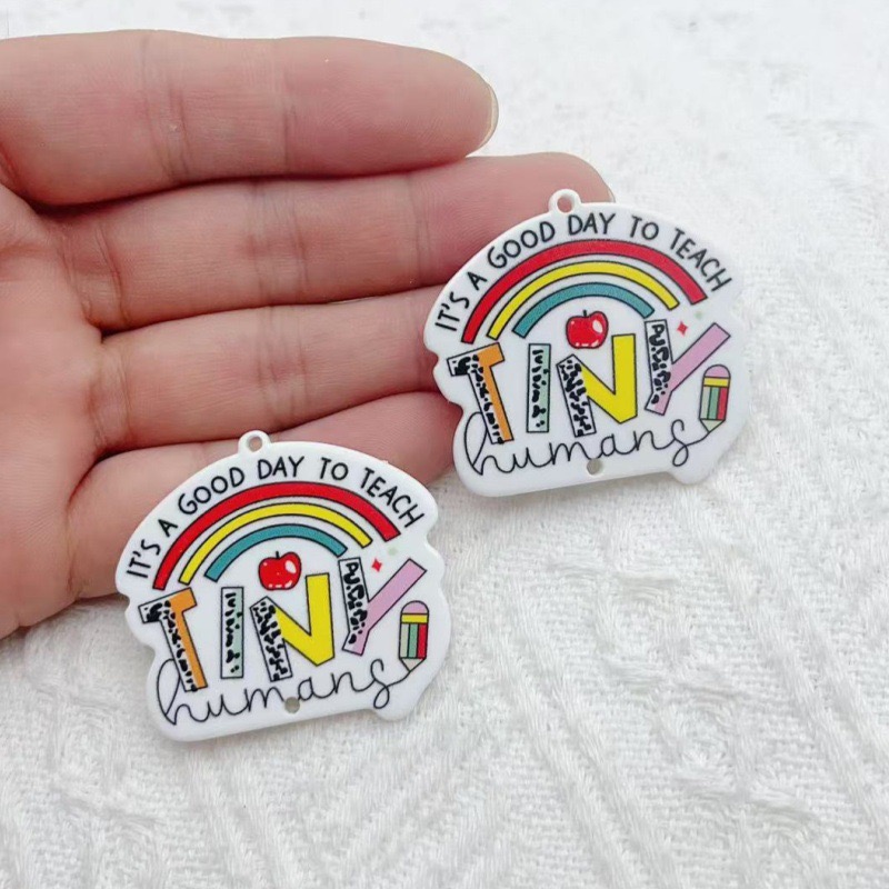 10pcs Teacher's Day Acrylic Do - огляд і ціна Jewelry & Watches Bench