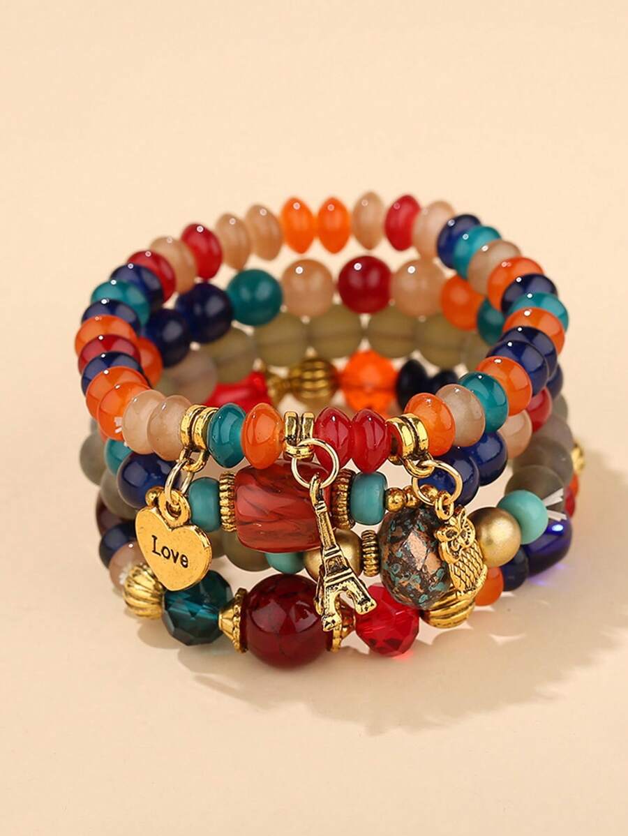 1 Set Of 4pcs Boho Style Decor - огляд і ціна Jewelry & Watches Bench