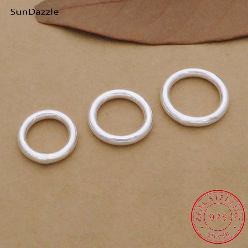 10pcs Genuine Real Pure Solid  - огляд і ціна Sterling Silver Ring