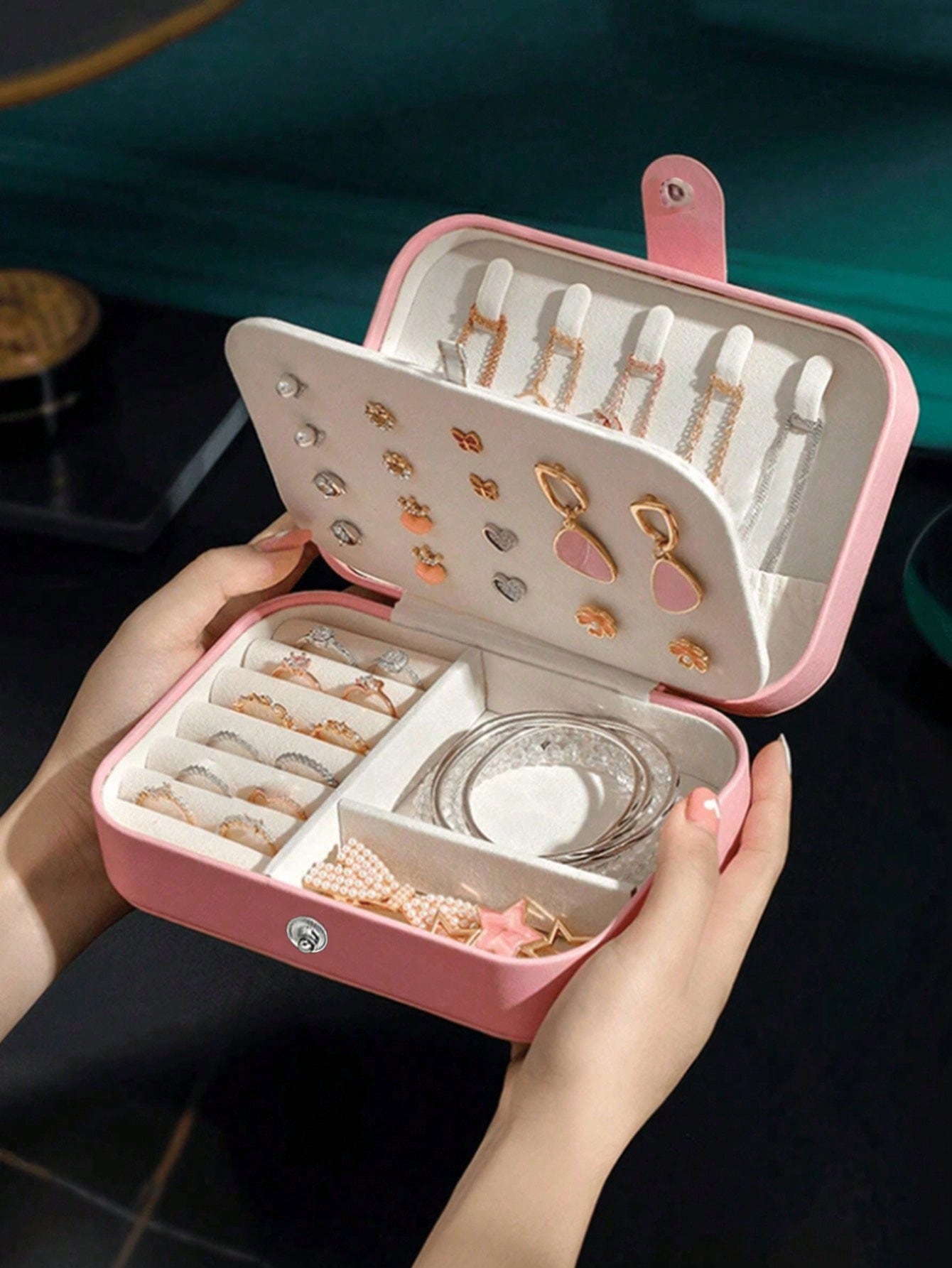 1 Rectangular Jewelry Box Pu J - огляд і ціна Jewelry Stores With Watches