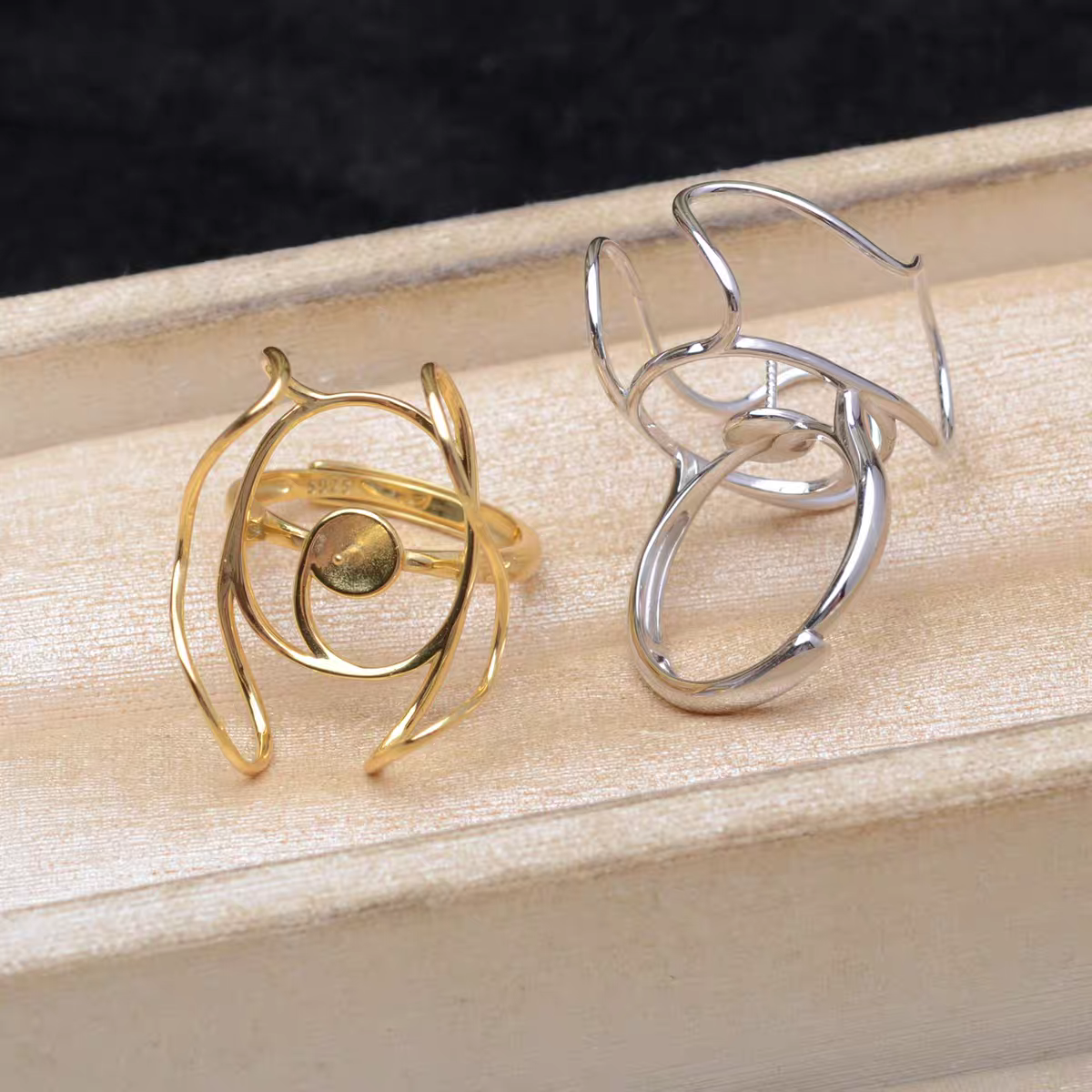 S925 Sterling Silver Adjustabl - огляд і ціна Sterling Silver Ring