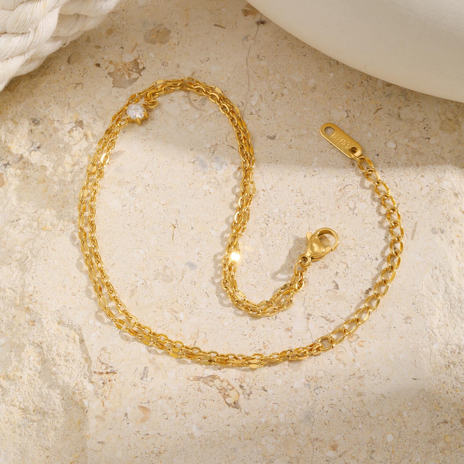 Waterproof Layered Anklet Brac - огляд і ціна Jc Jewelry & Watches