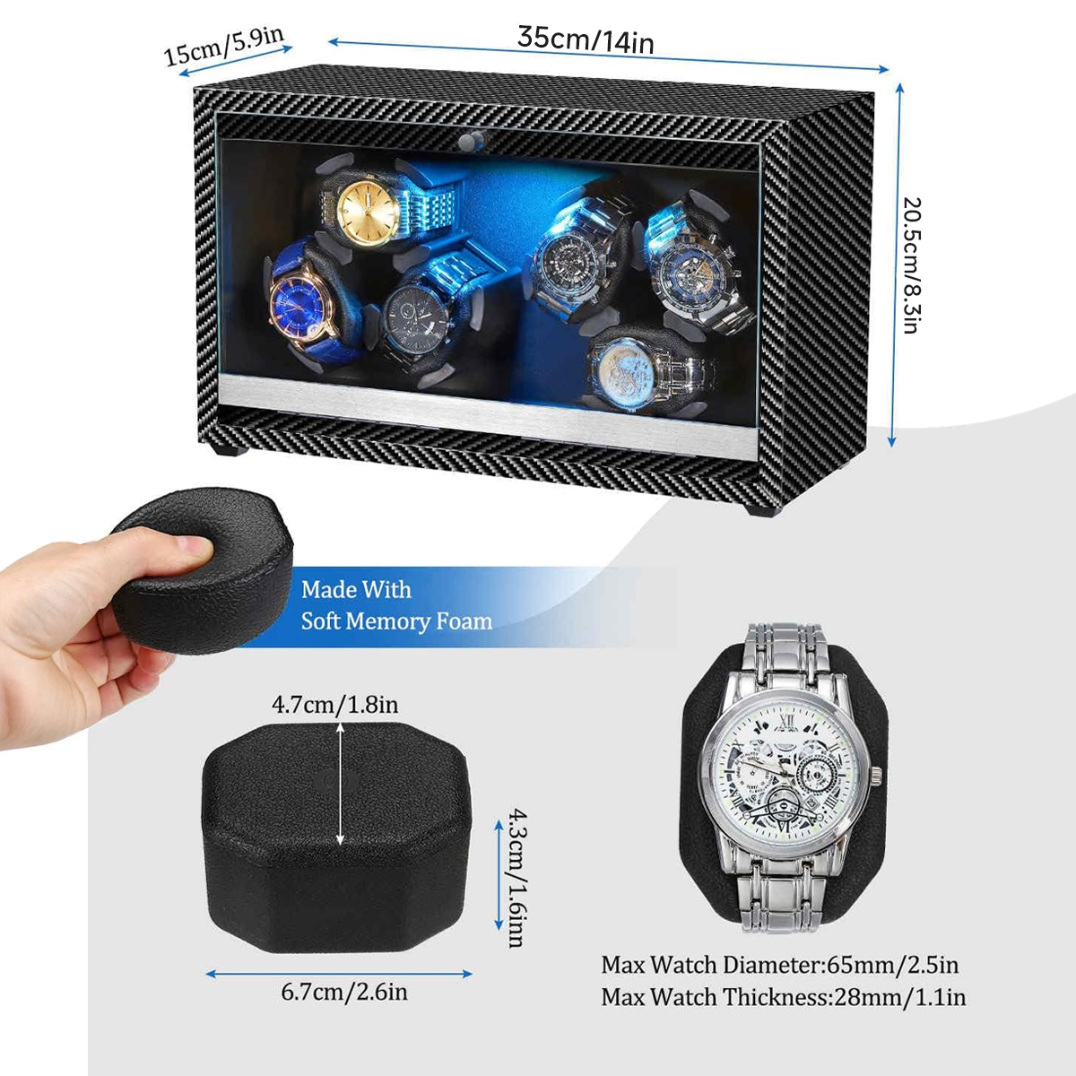 Watch Winder for Automatic Wat - огляд і ціна Jewelry Stores With Watches