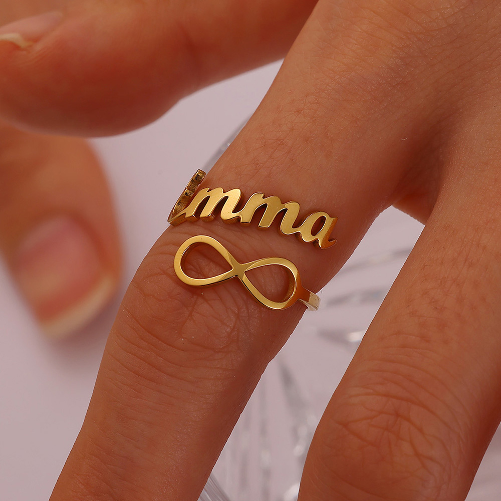 Personalized Name Anillos Cust - огляд і ціна Statement Cocktail Ring