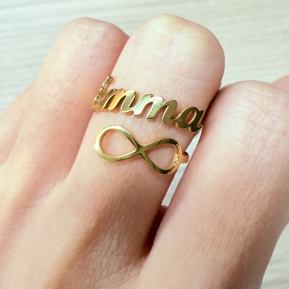 Personalized Name Anillos Cust - огляд і ціна Statement Cocktail Ring
