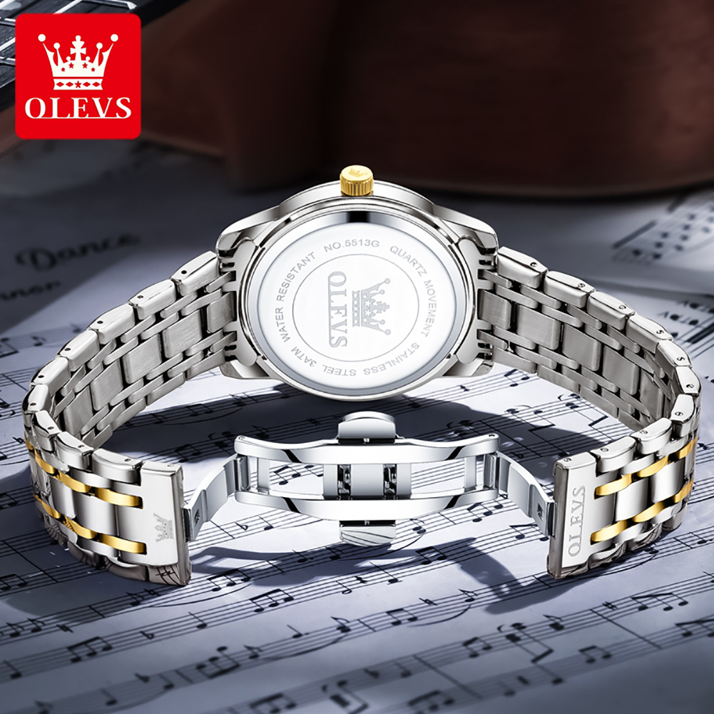 OLEVS Brand Fashion men's watc - огляд і ціна Jewelry Style Watches