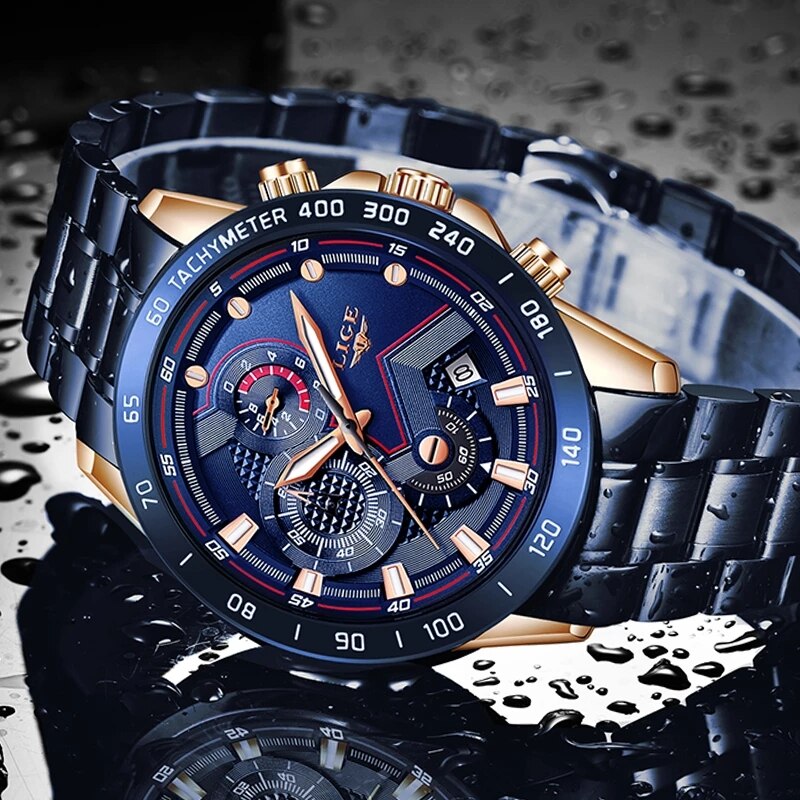 LIGE New Fashion Watches Men S - огляд і ціна Jewelry Inspired Watches