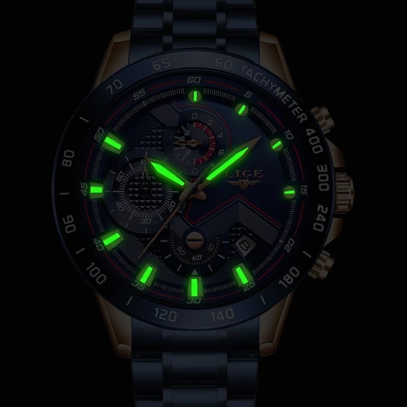 LIGE New Fashion Watches Men S - огляд і ціна Jewelry Inspired Watches