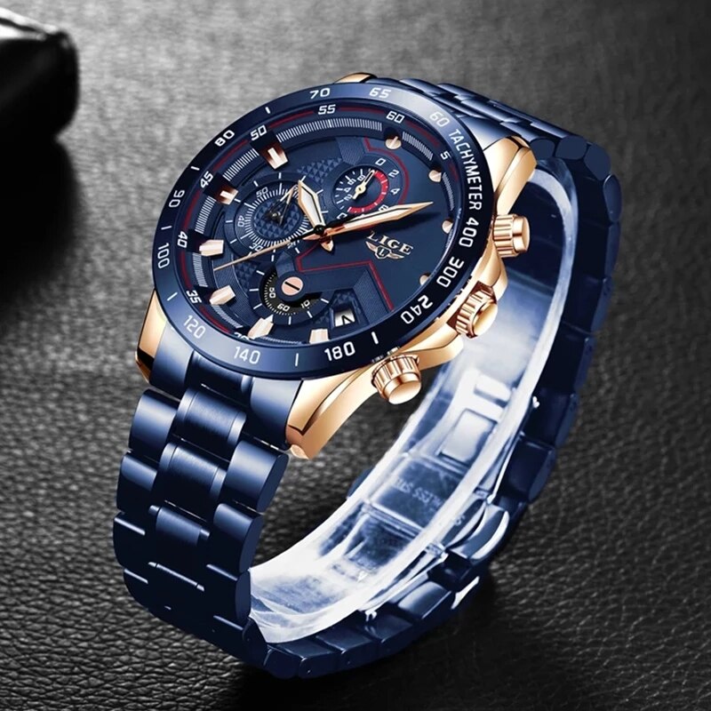 LIGE New Fashion Watches Men S - огляд і ціна Jewelry Inspired Watches