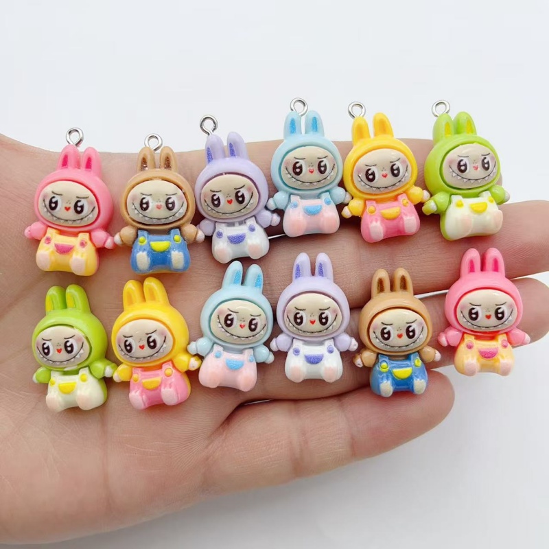10Pcs Kawaii Rabbit Strawberry - огляд і ціна Jewelry & Watches Bench