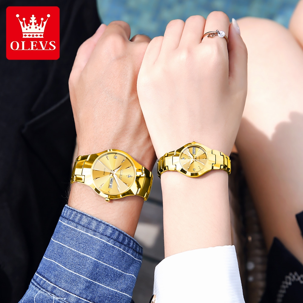 OLEVS TOP Brand Gold Watches f - огляд і ціна Jewelry Inspired Watches