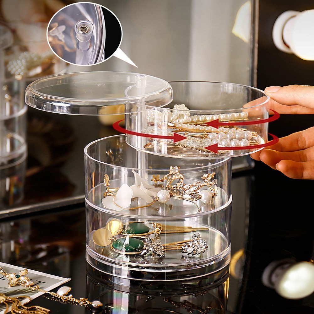 360 Rotating Jewelry Organizer - огляд і ціна Jewelry & Watches Bench