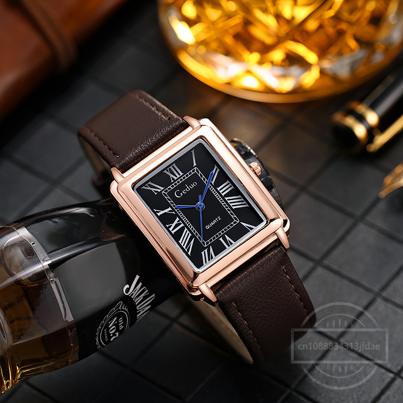 New Fashion Designer Rectangle - огляд і ціна Jewelry Style Watches