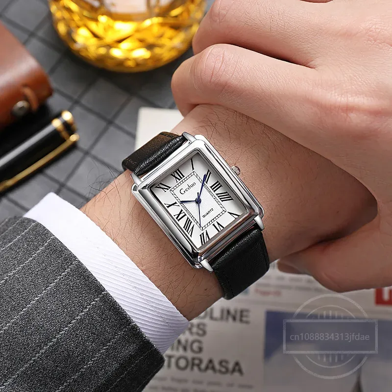 New Fashion Designer Rectangle - огляд і ціна Jewelry Style Watches