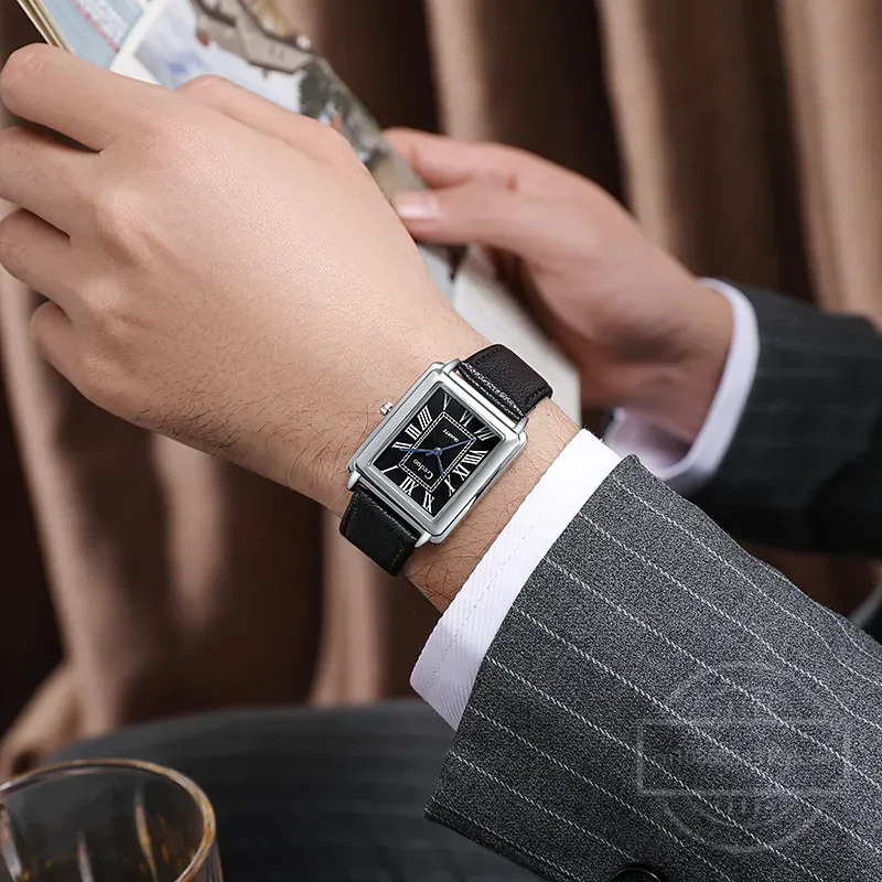 New Fashion Designer Rectangle - огляд і ціна Jewelry Style Watches