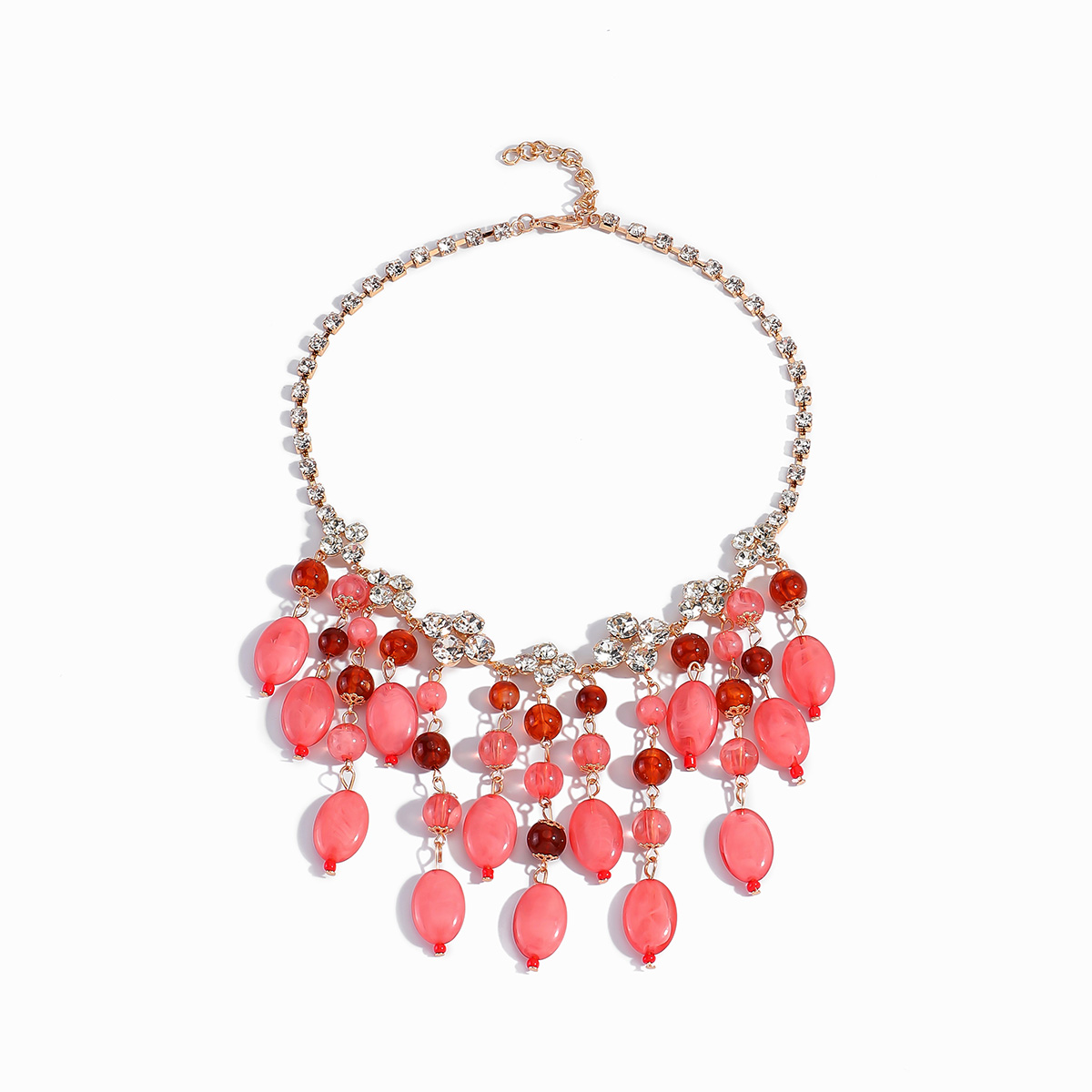 Trendy Pink Red Teardrop Beade - огляд і ціна Jewelry & Watches Bench